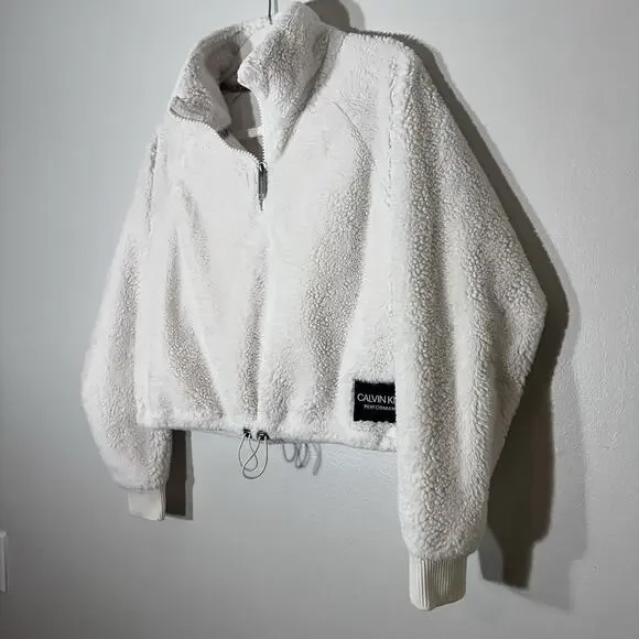 Calvin Klein Performance Fleece Pullover Women’s Size M EXCELLENT CONDITION - Picture 2 of 9